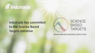 Indutrade sluit zich aan bij Science Based Targets initiative (